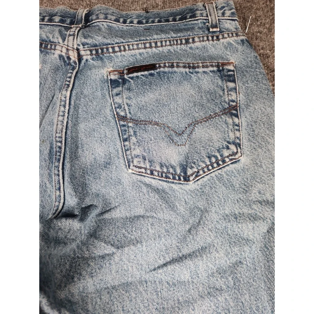 Harley Davidson Vintage Jeans 36x29 Light Wash Distressed USA Made MotorClothes